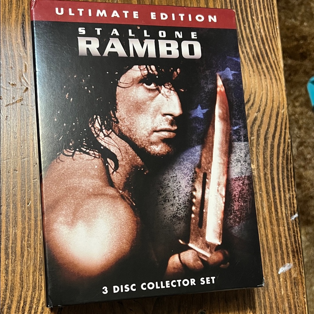 Rambo Ultimate Edition 3 Disc Collector Set